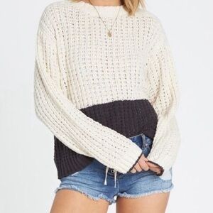 Billabong Block Party Oversized Sweater. Small